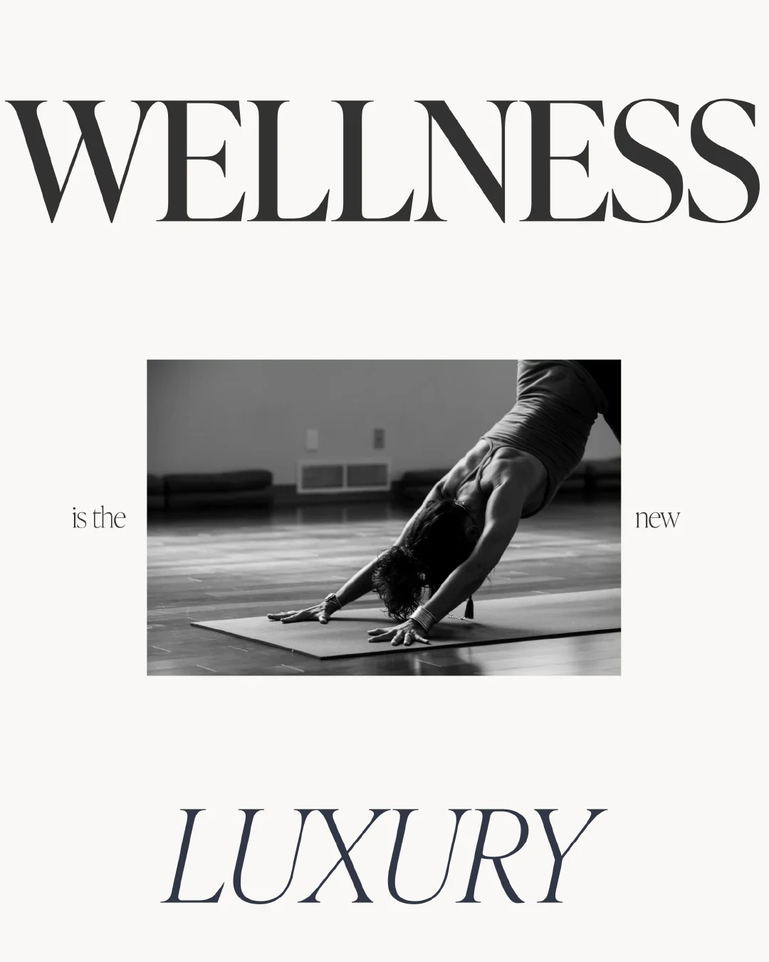Wellness editorial piece