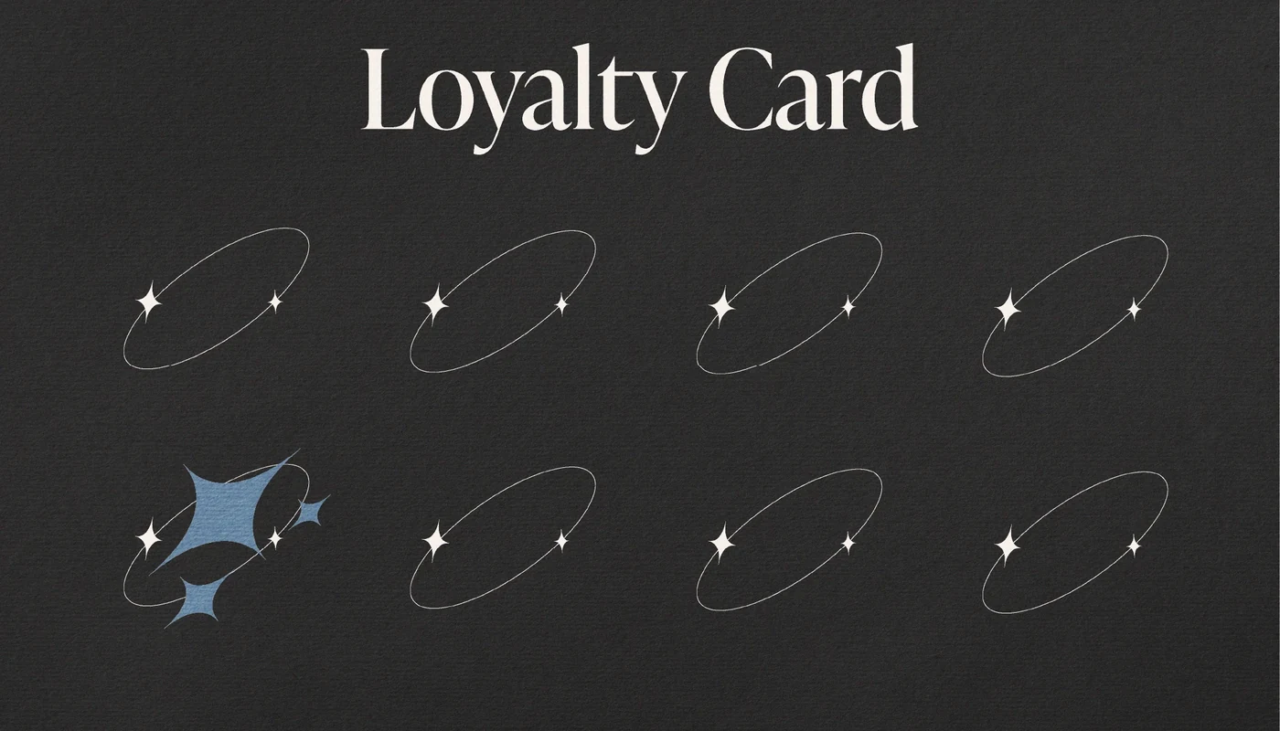 Luma loyalty card, back